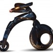 Foldable all-electric Yike Bike