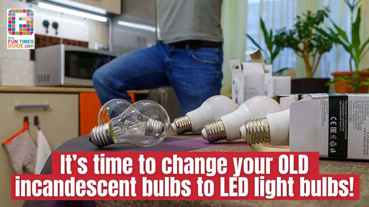 If you haven't done so already, it's time to change all of the old incandescent bulbs in your home over to LED ones.