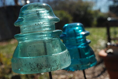 4 Cool Ideas For Reusing Glass Insulators From Telephone Poles And Power Poles