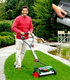 Cordless electric reel lawn mower new arrivals