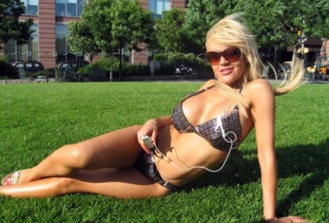 Keep your gadgets charged with this sexy solar powered bikini